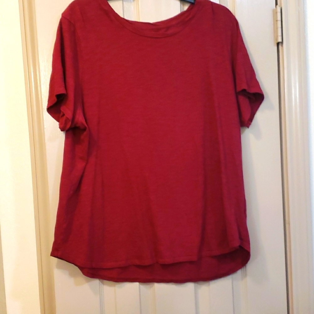 Old Navy burgundy top XXL